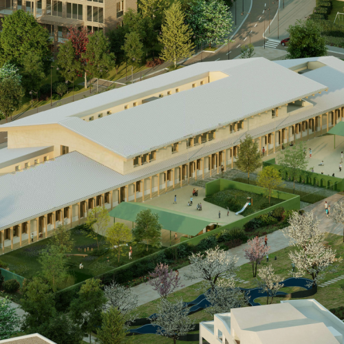 Construction d’un groupe scolaire et centre de loisirs