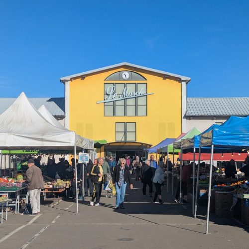 Rénovation de la halle du marché du canal couvert et aménagement de ses espaces extérieurs