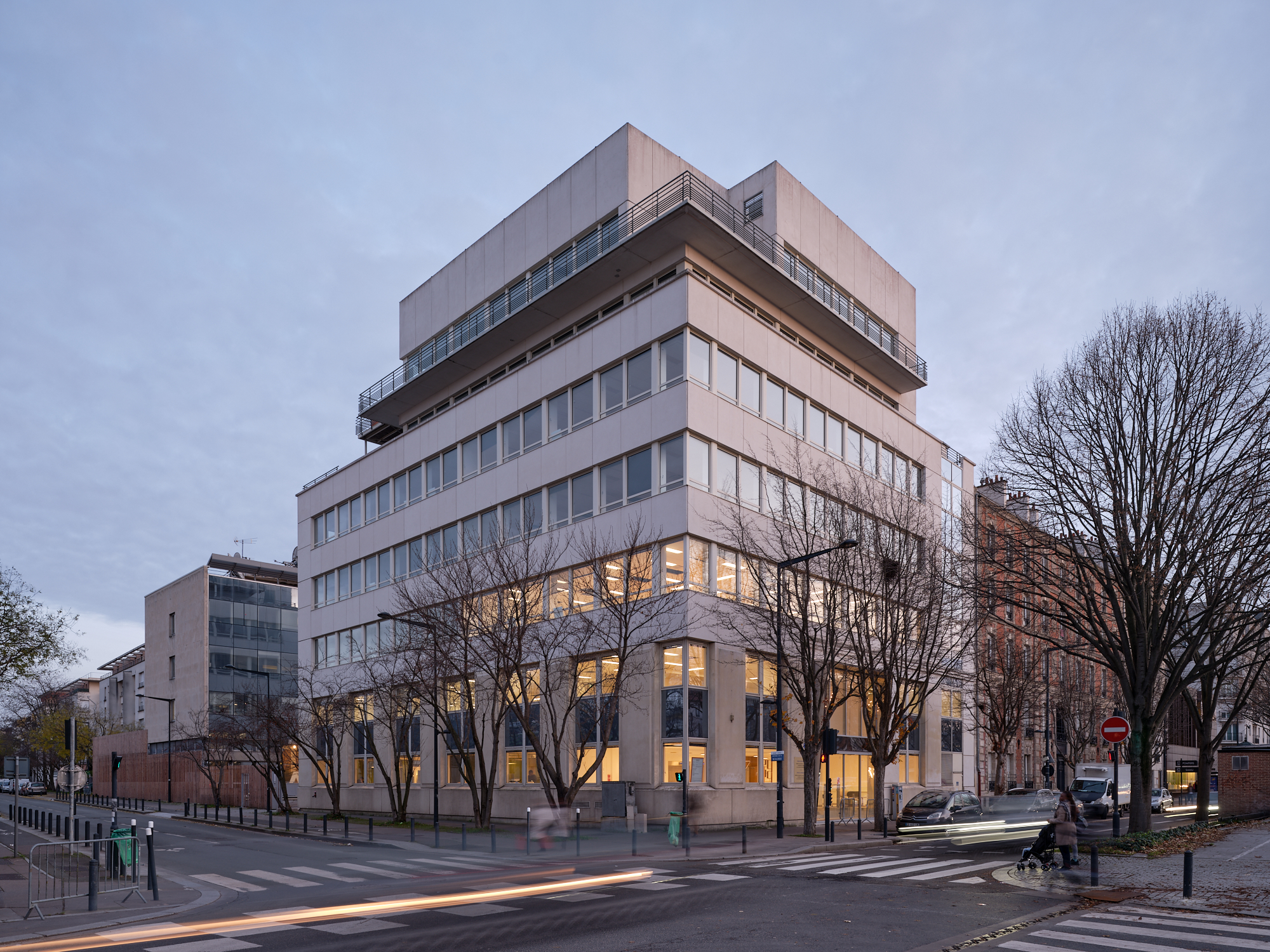 Réhabilitation d'un immeuble de bureaux — Quartier Pleyel