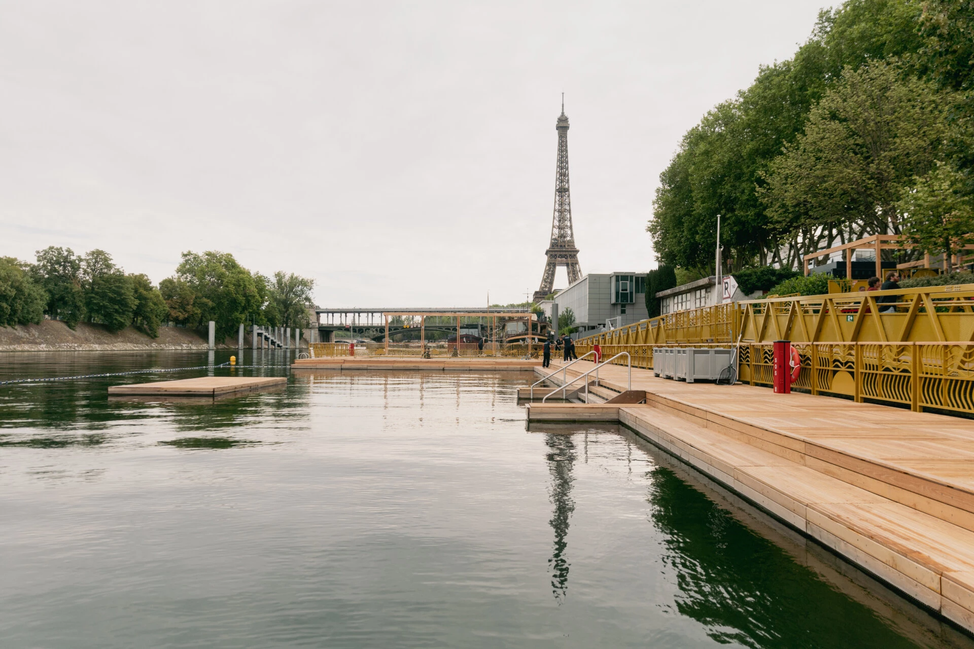 Baignade en Seine — Aménagement du site de Grenelle