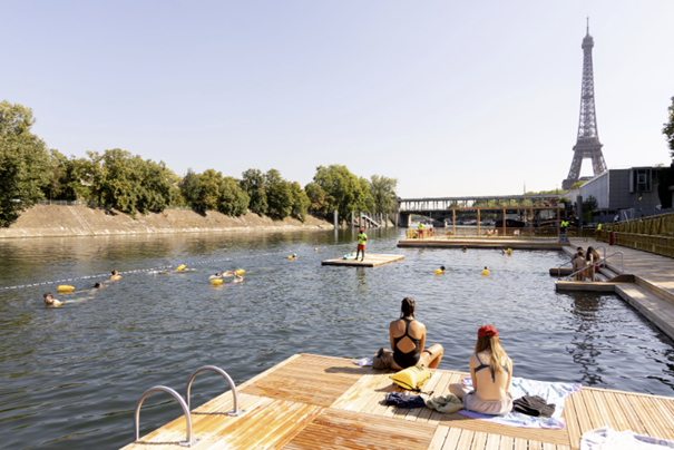 Baignade en Seine — Aménagement du site de Grenelle