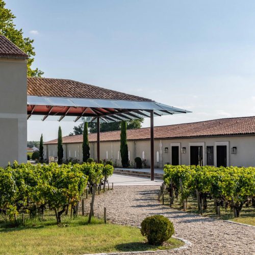 Château Marquis de Terme – extension cuvier et auvent