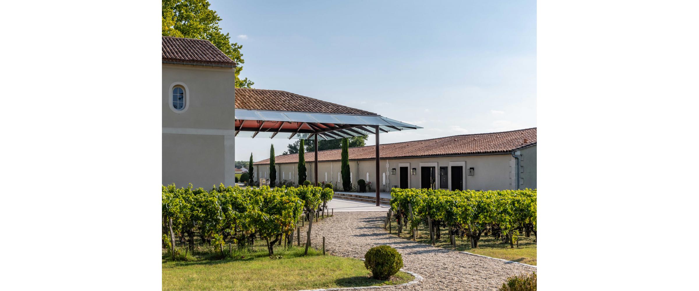 Château Marquis de Terme - extension cuvier et auvent