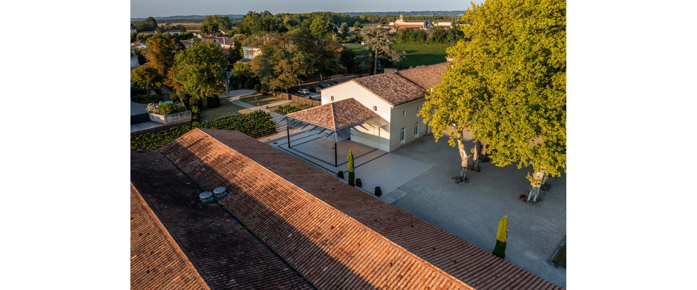 Château Marquis de Terme - extension cuvier et auvent