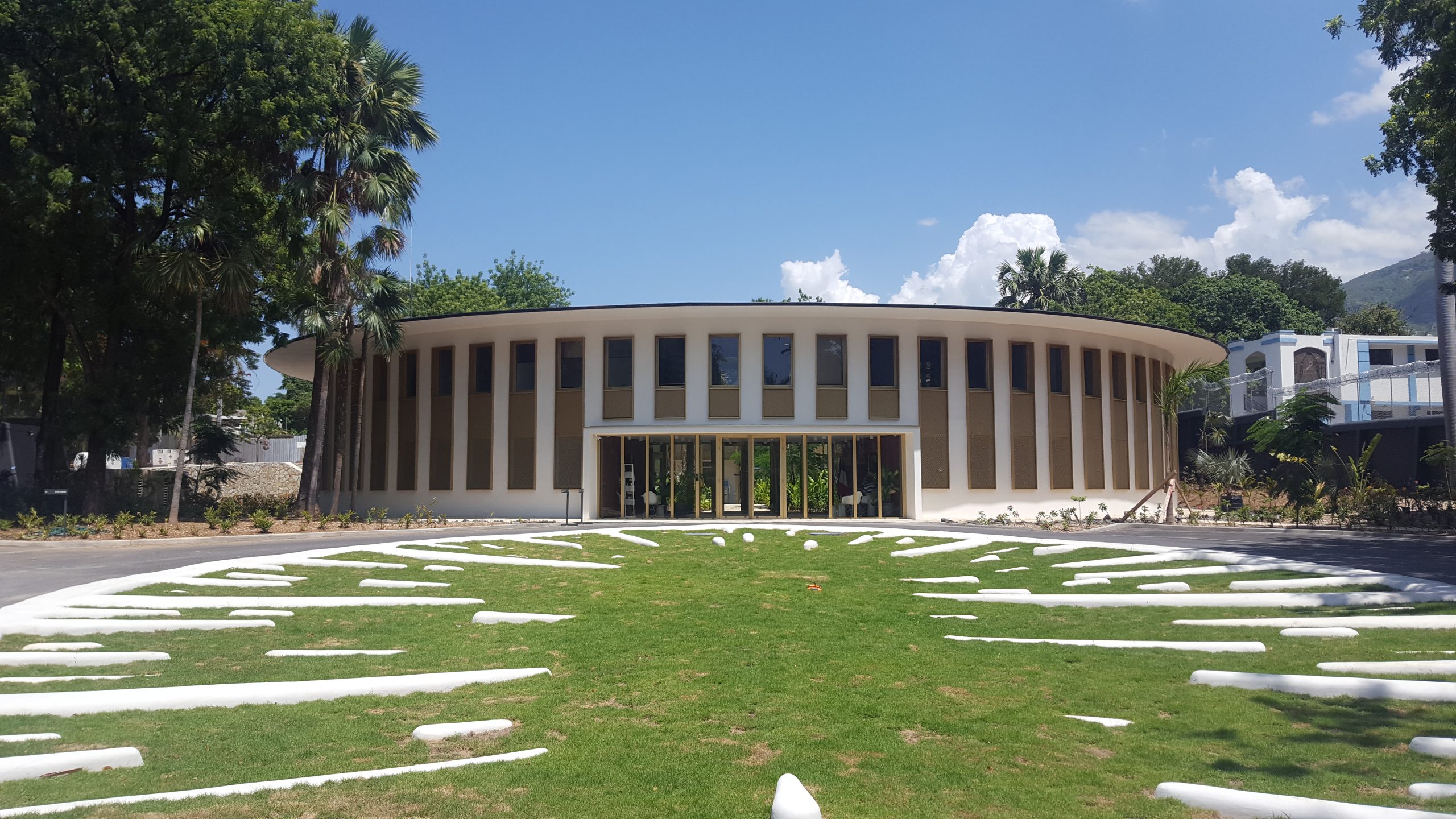 Construction de l’ambassade de France en Haïti