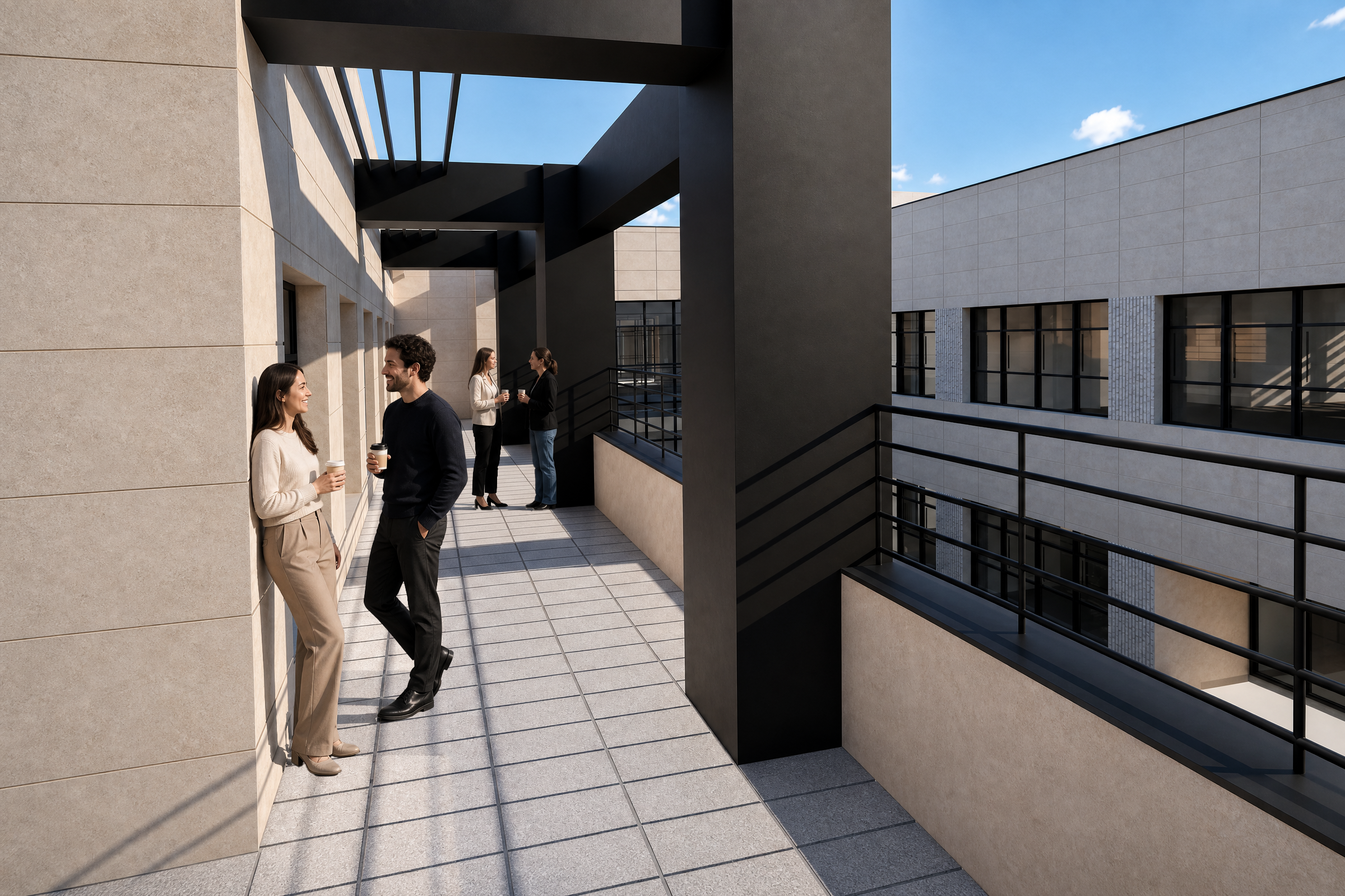 Construction de l’Ibn Sina Collège de Naplouse