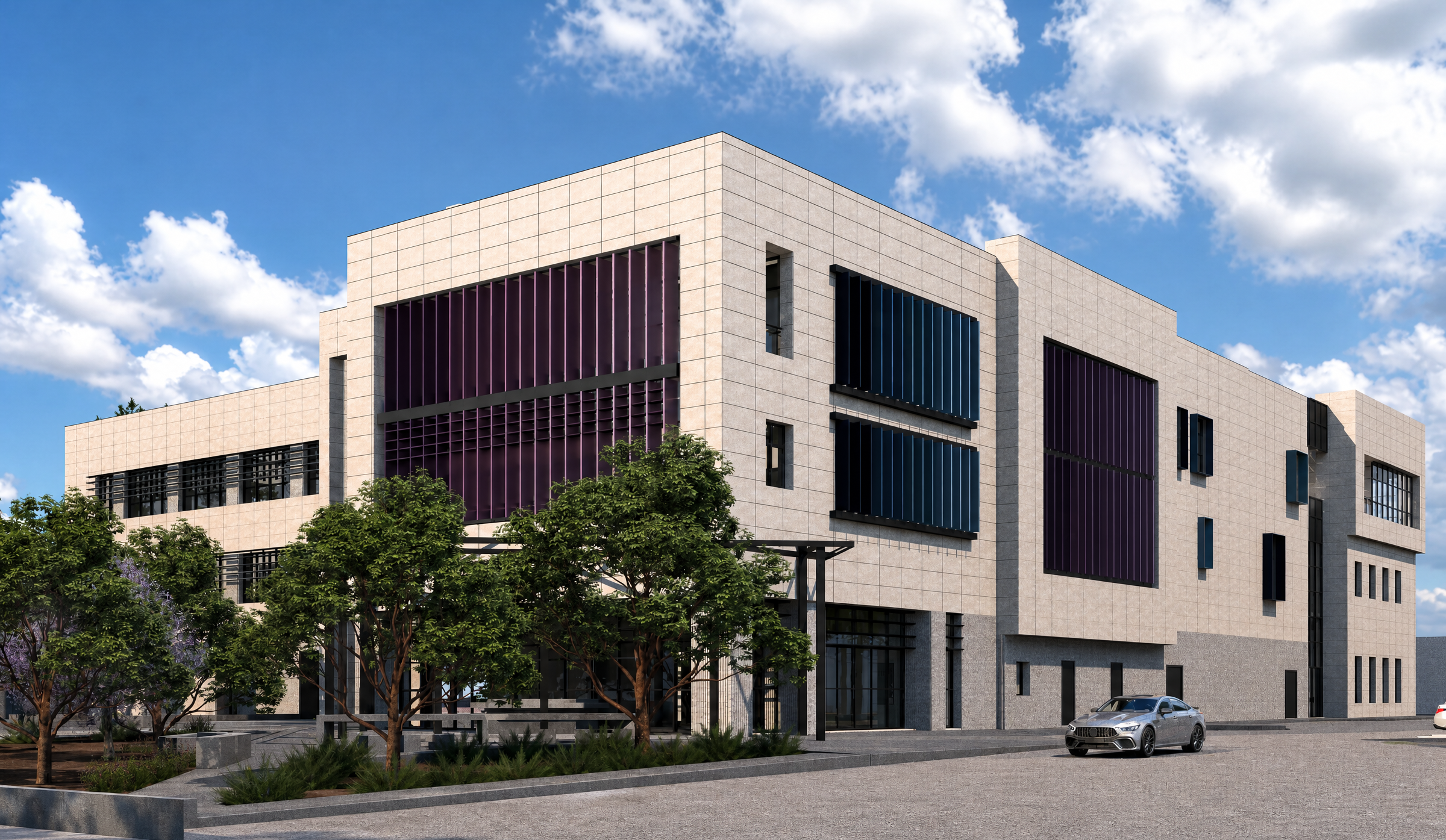 Construction de l’Ibn Sina Collège de Naplouse