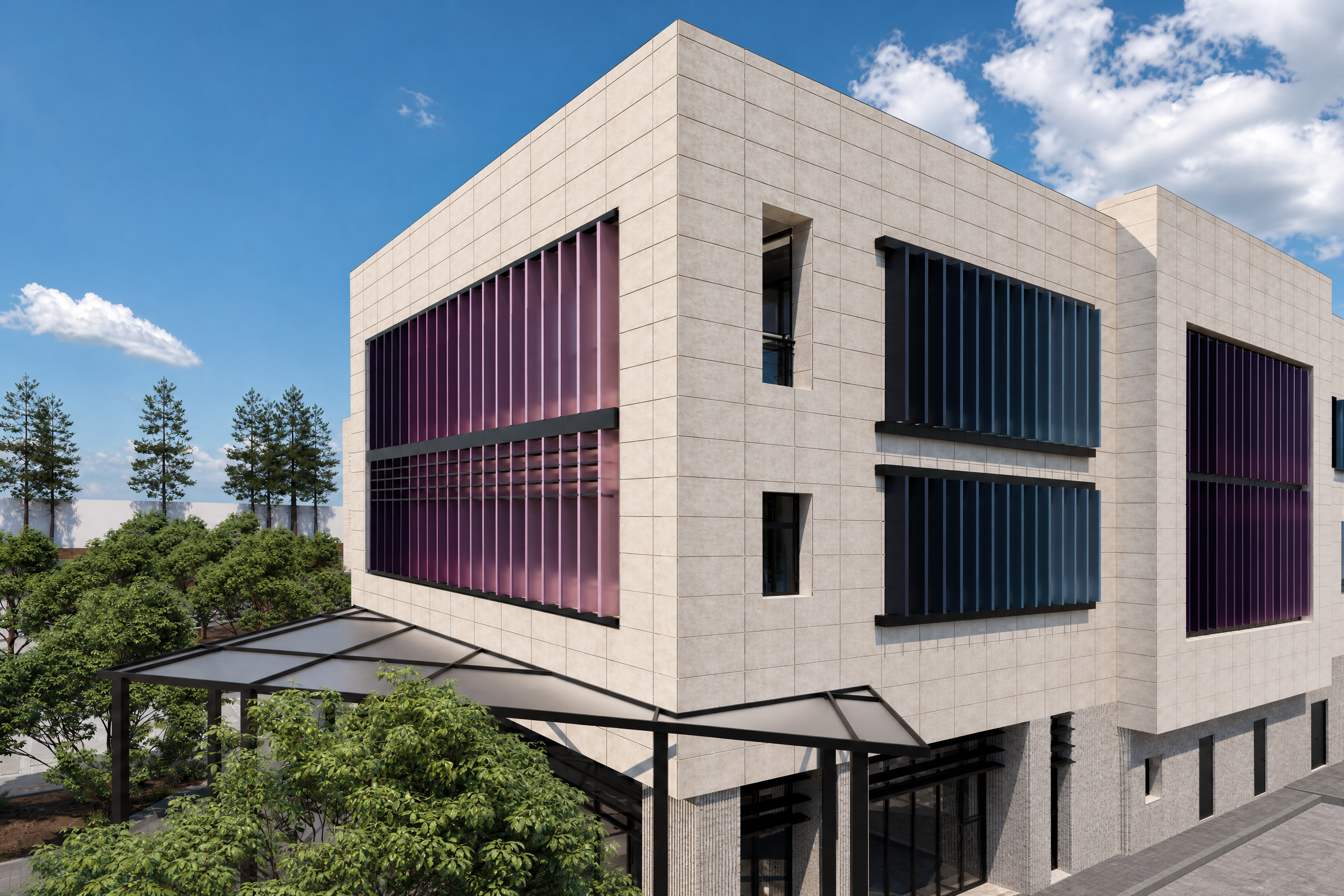 Construction de l’Ibn Sina Collège de Naplouse