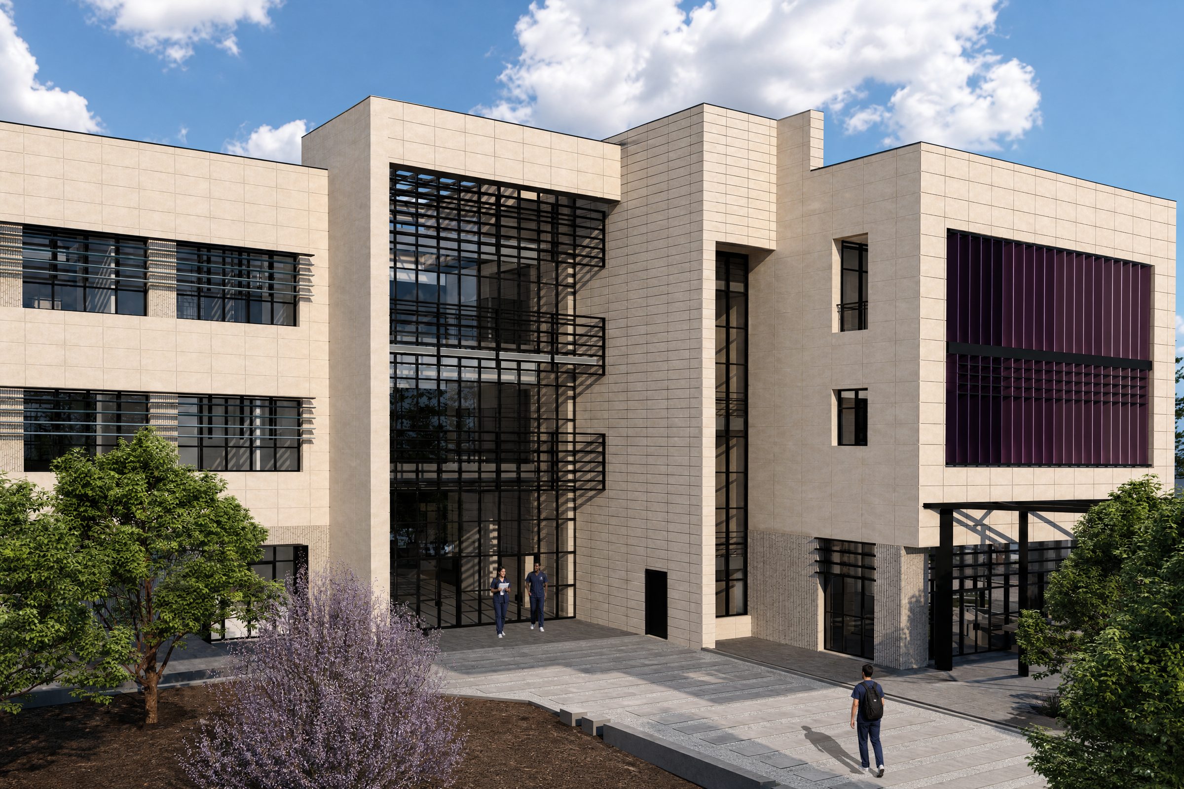 Construction de l’Ibn Sina Collège de Naplouse