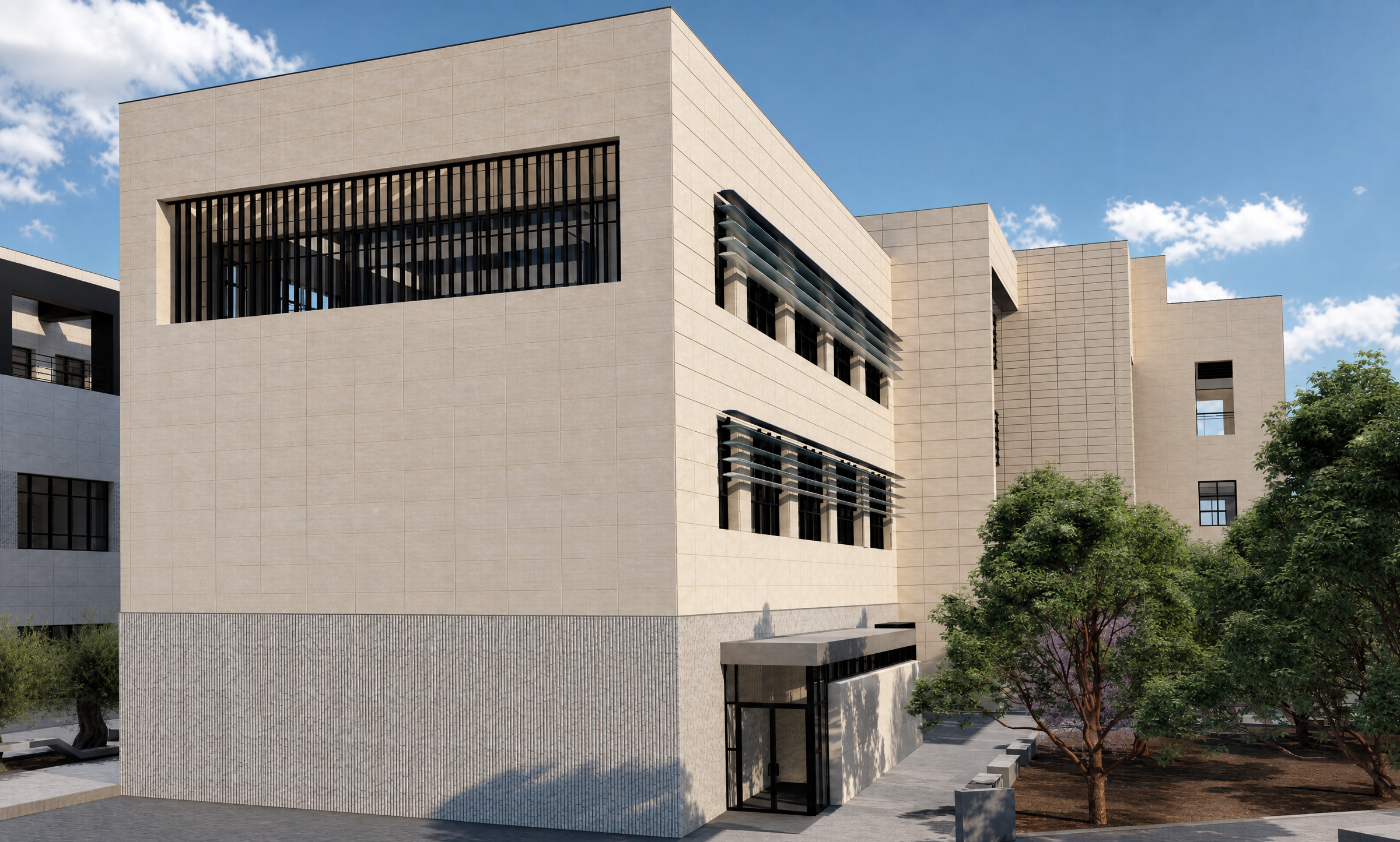 Construction de l’Ibn Sina Collège de Naplouse