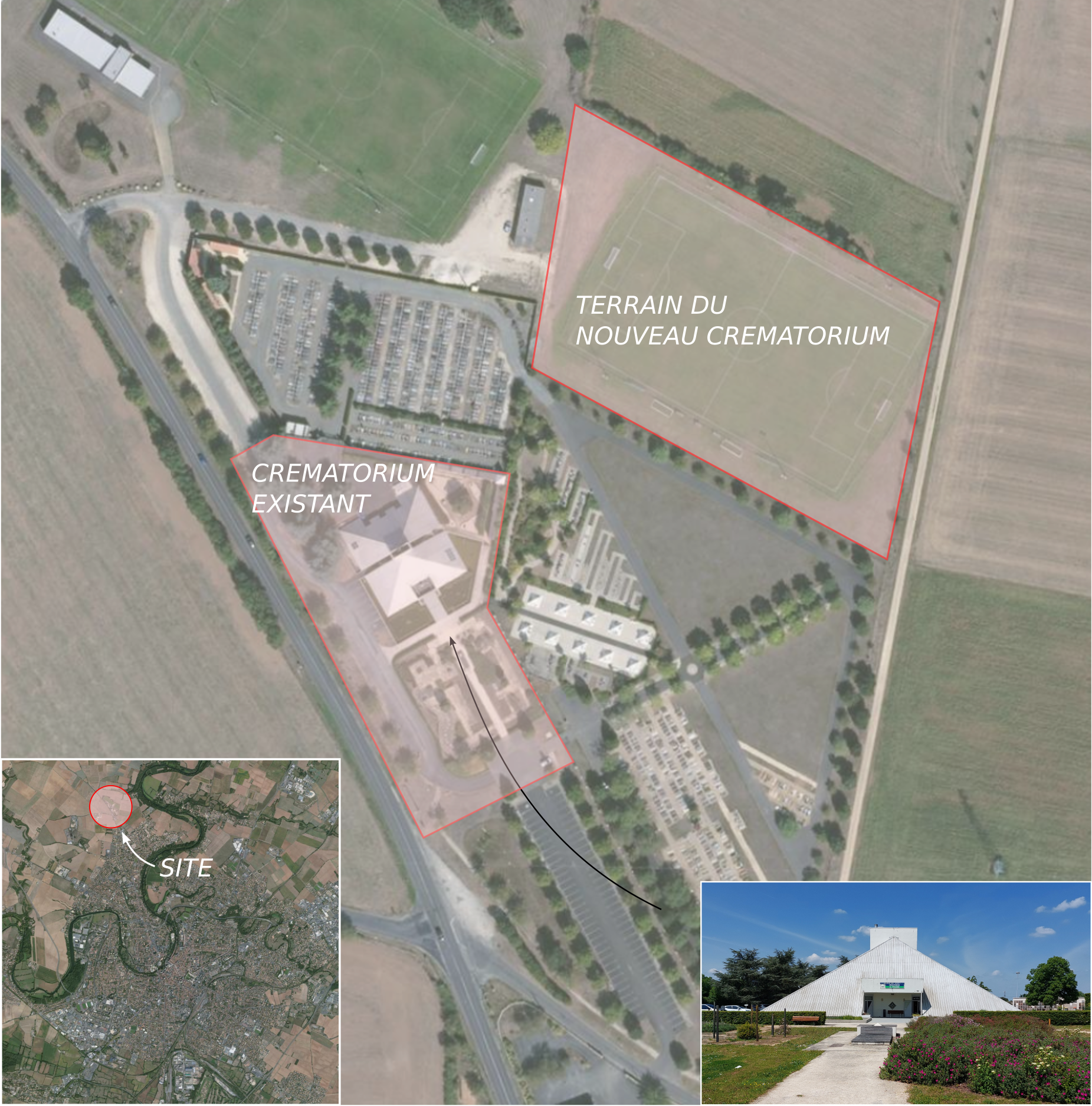 Construction d'un crématorium
