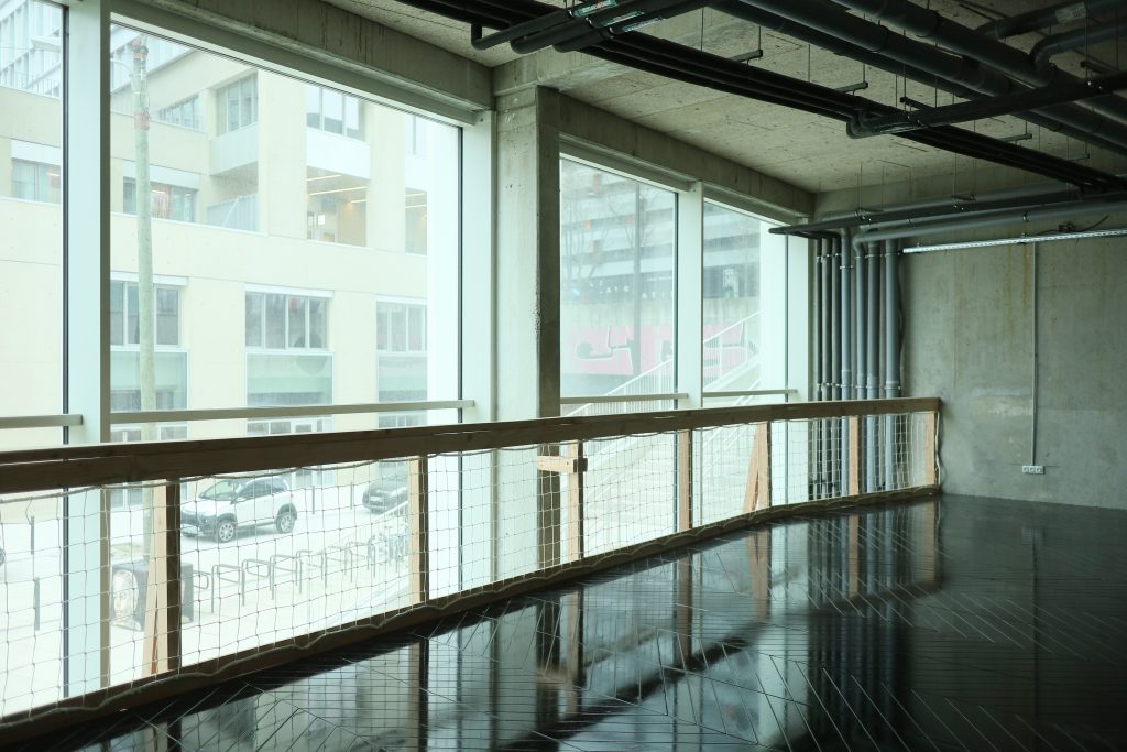 Création d’une mezzanine bois dans un immeuble existant