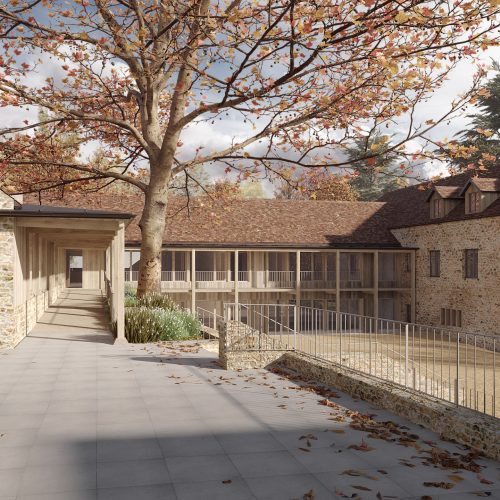 Ecole Saint-Bernard – Réhabilitation lourde et construction neuve bois et maçonnerie