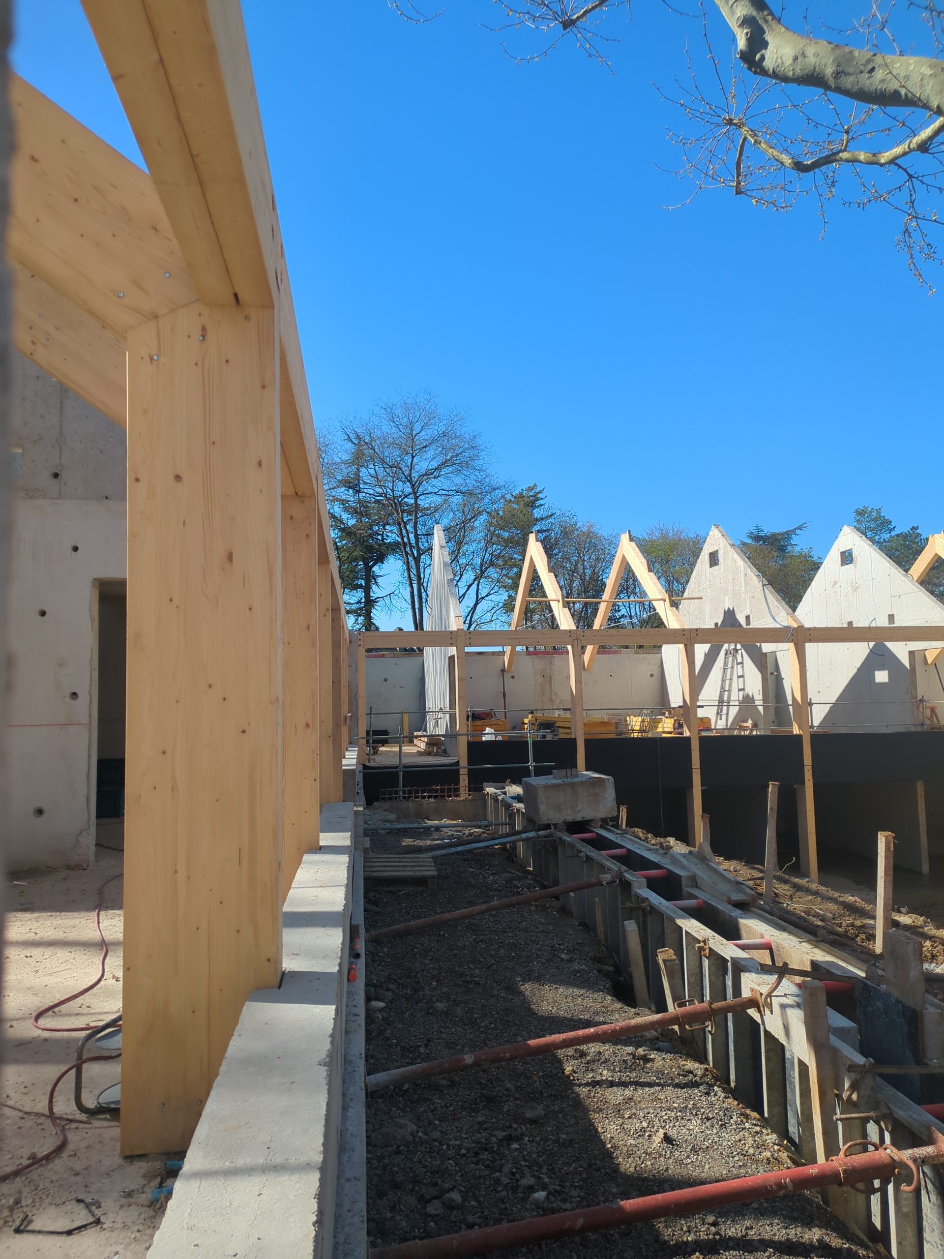 Ecole Saint-Bernard - Réhabilitation lourde et construction neuve bois et maçonnerie