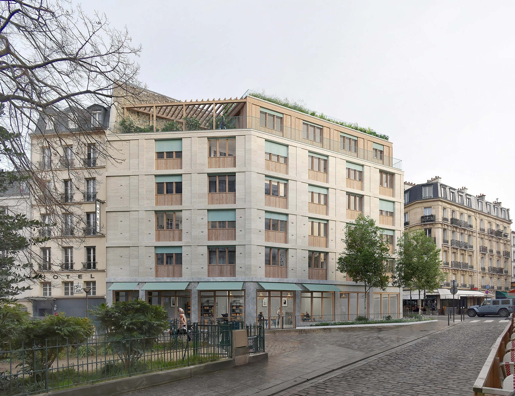 Pension de famille Gaîté - 24 logements et commerce