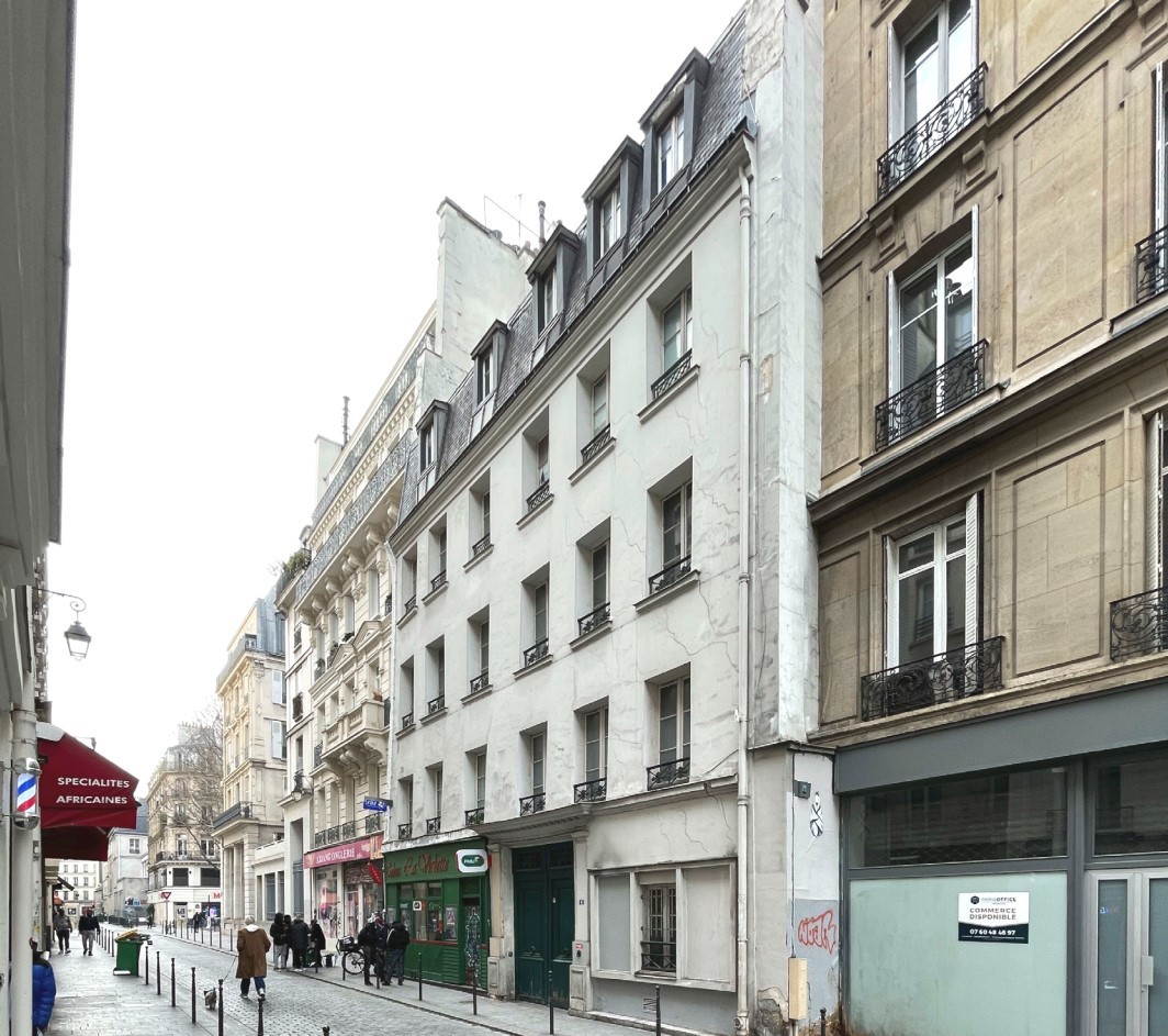 Réhabilitation d'un ensemble de bâtiments faubourien et haussmannien