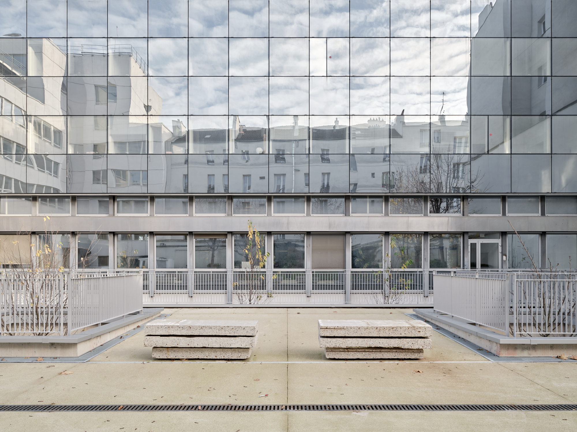 Réhabilitation d'un immeuble de bureaux — Quartier Pleyel 