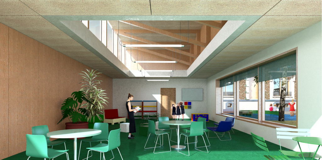 Réhabilitation et construction d’un centre de loisirs