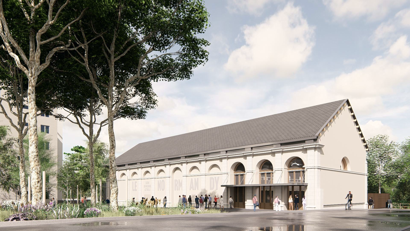 Réhabilitation et extension de la Scène Musicale Actuelle (SMAC) Le Normandy