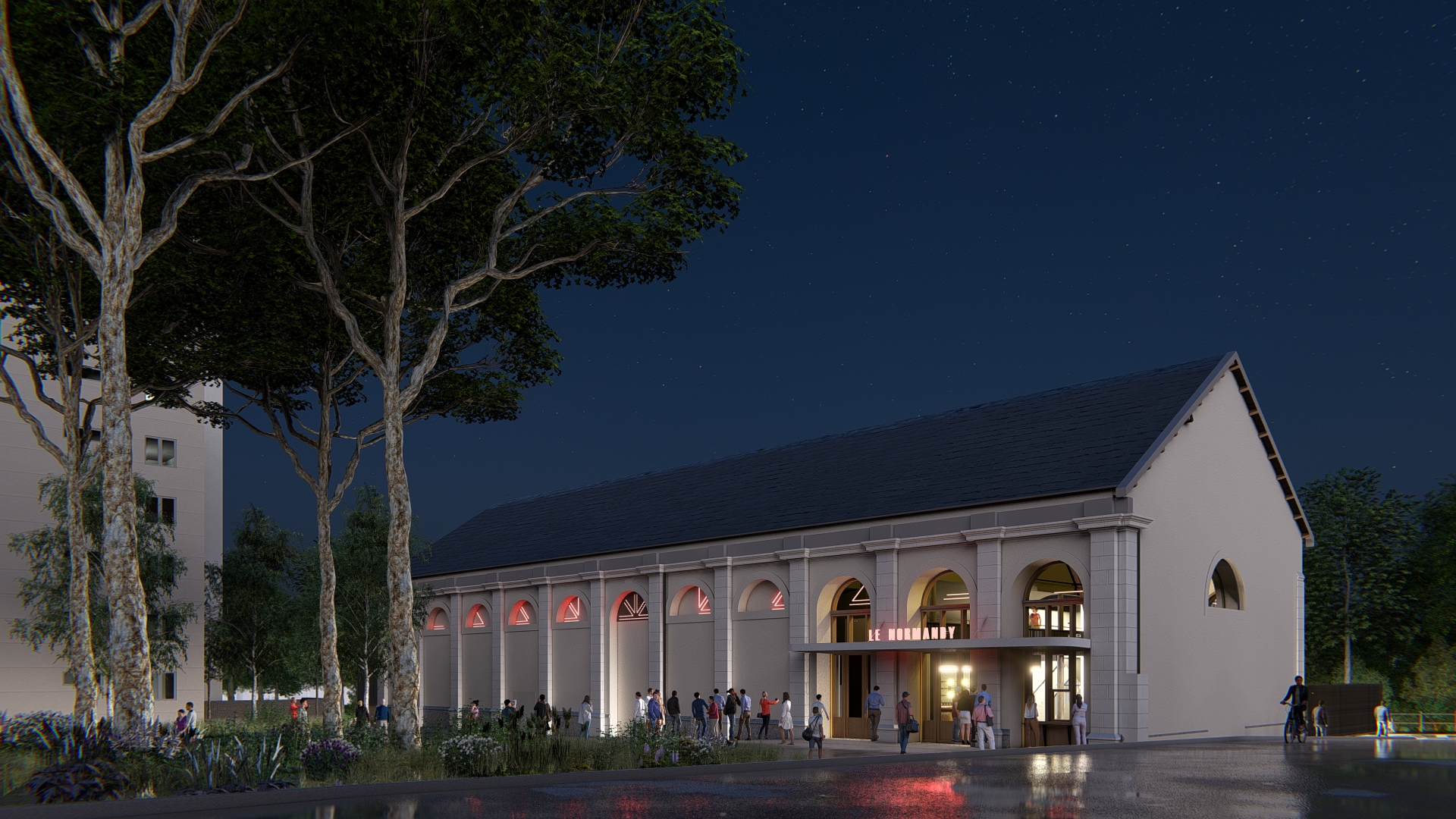 Réhabilitation et extension de la Scène Musicale Actuelle (SMAC) Le Normandy