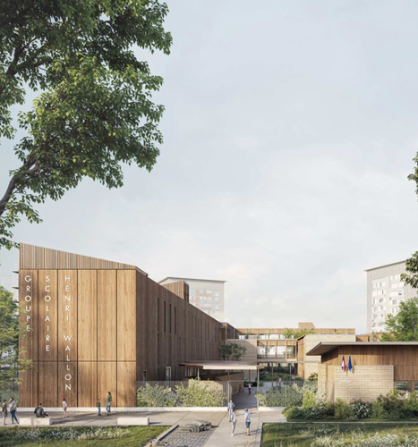 Réhabilitation et extension du groupe scolaire Henri Wallon