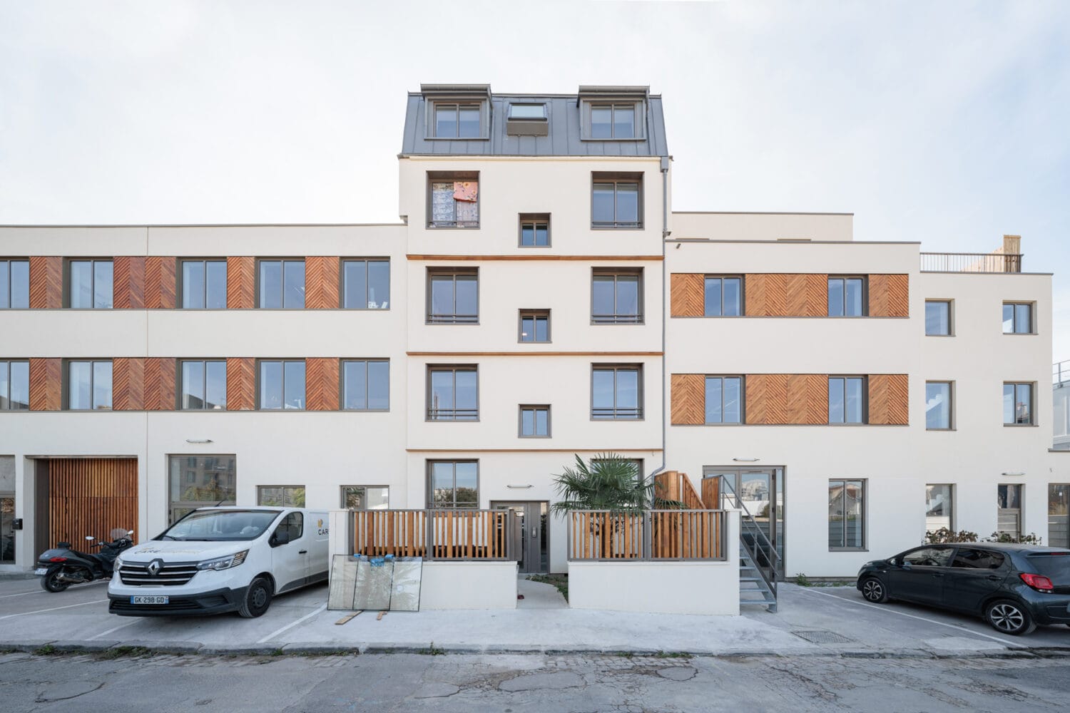 Réhabilitation et renforcement d’anciens locaux d'activité et de logement