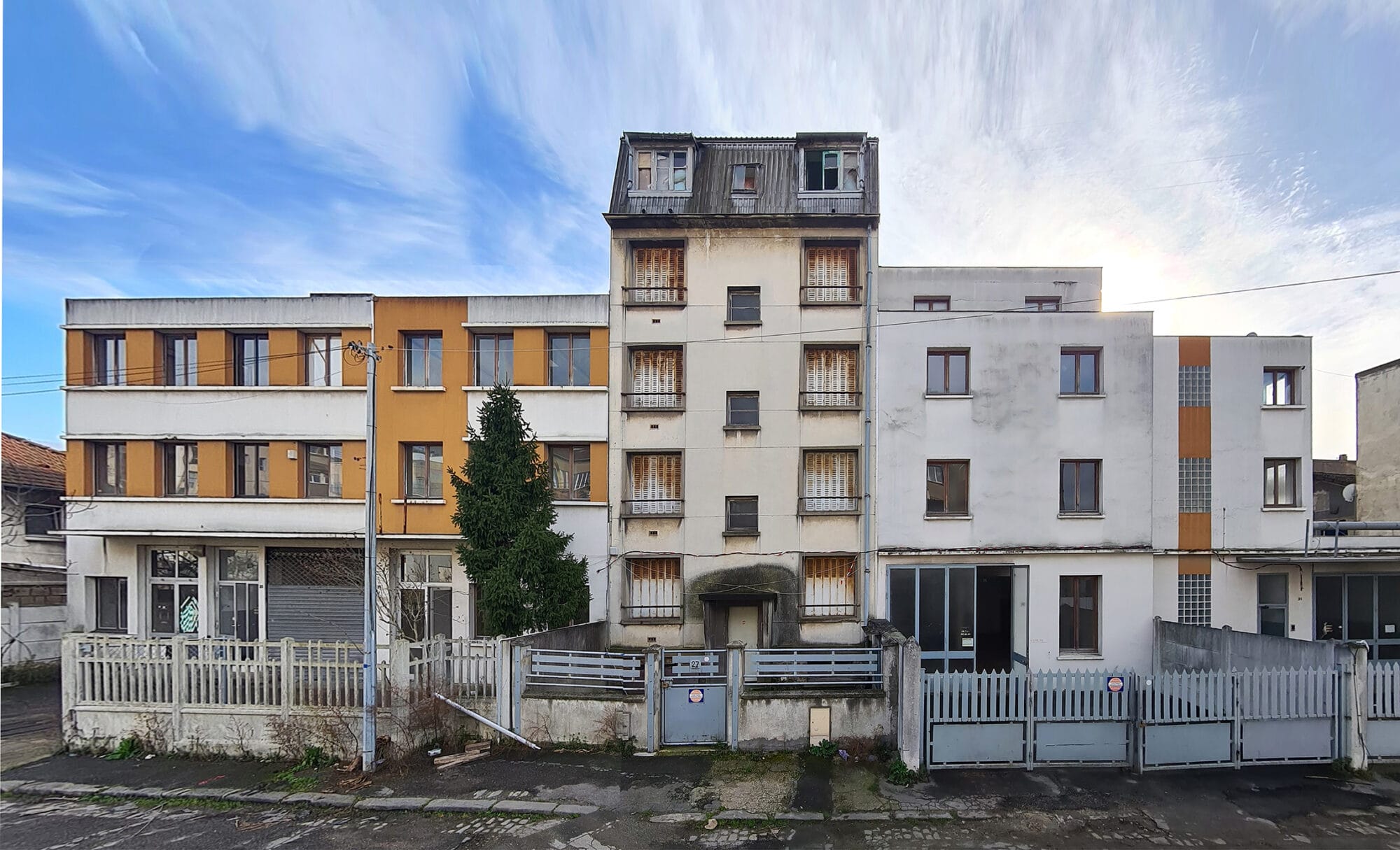 Réhabilitation et renforcement d’anciens locaux d'activité et de logement