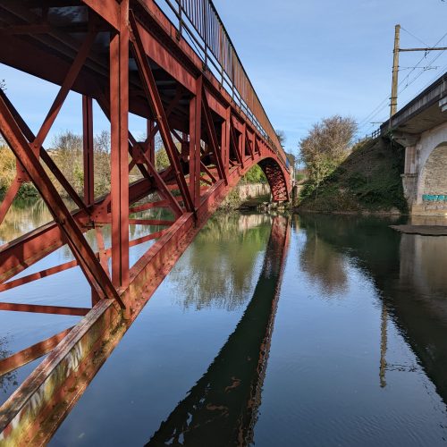 Réhabilitation passerelle de l’hôpital des champs
