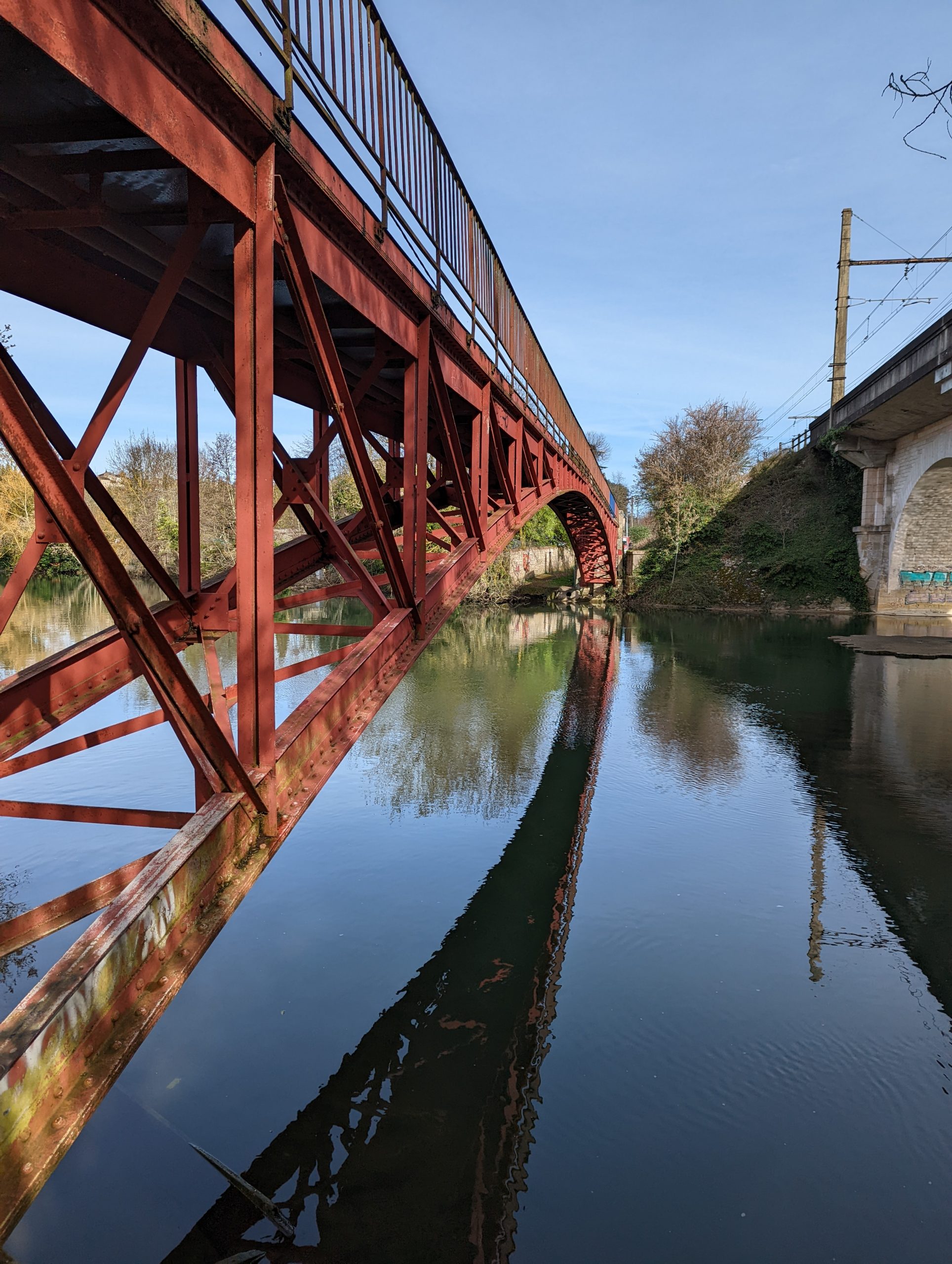 Réhabilitation passerelle de l’hôpital des champs