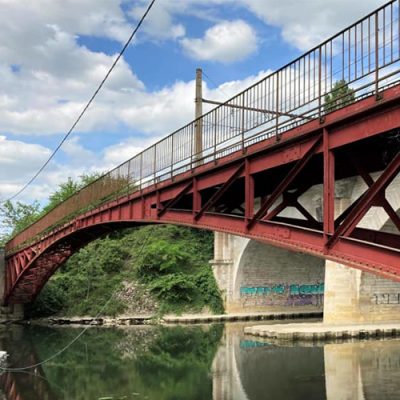 Réhabilitation passerelle de l’hôpital des champs