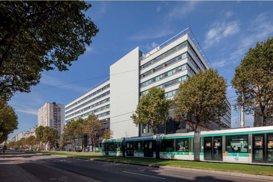 Rénovation d’un immeuble de bureau boulevard Brune
