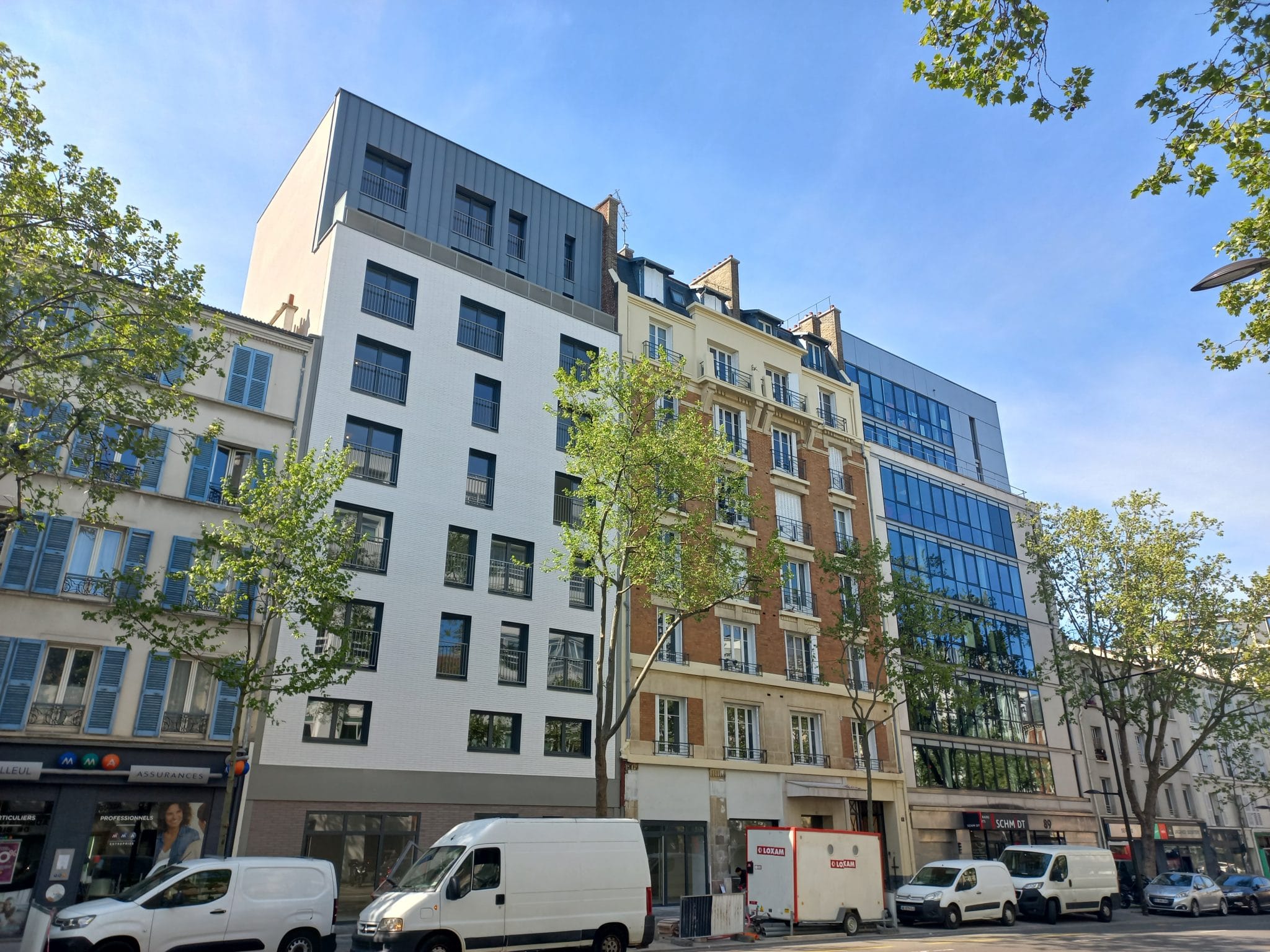 Rénovation de  3 immeubles d'habitation