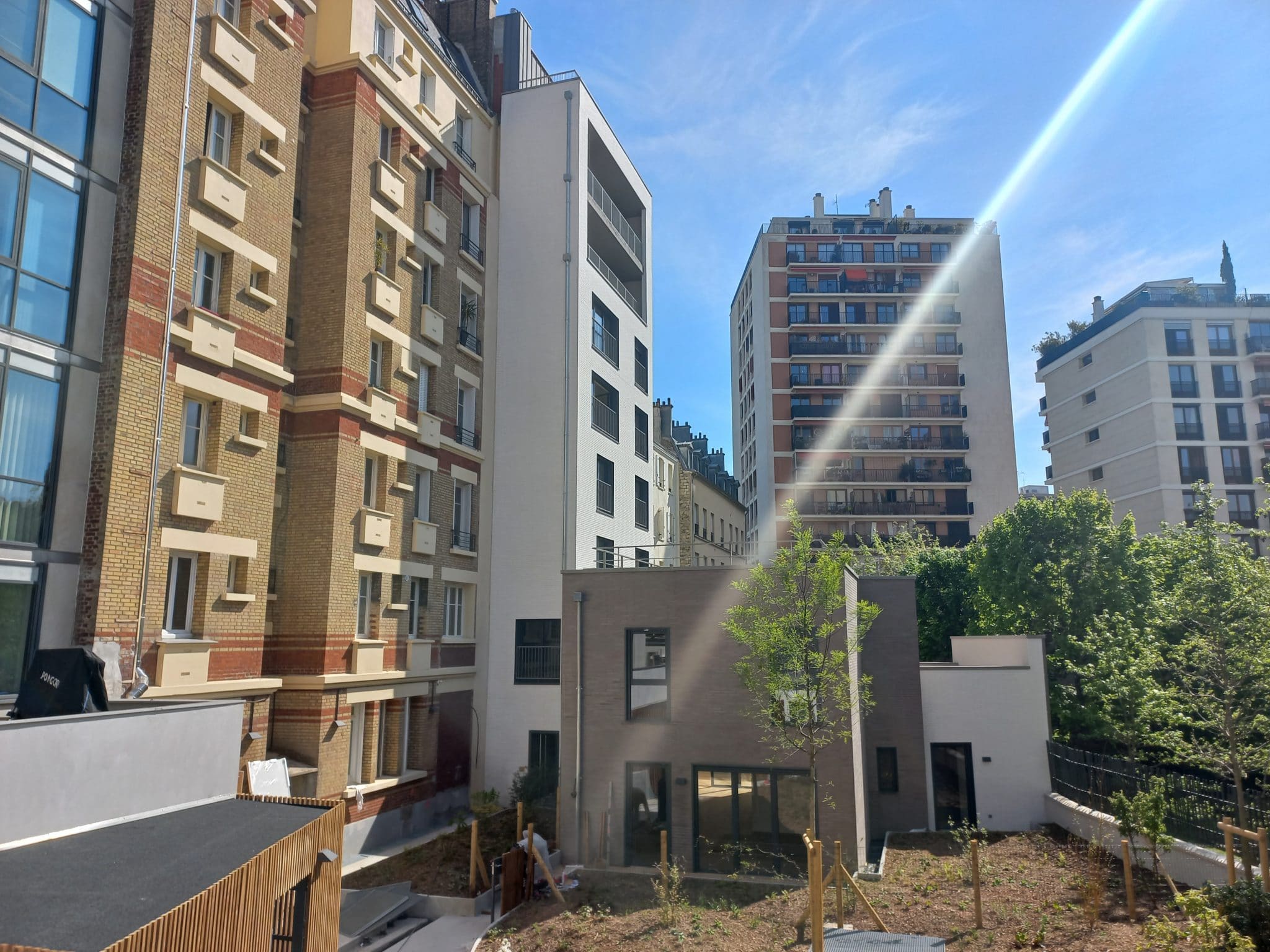 Rénovation de  3 immeubles d'habitation