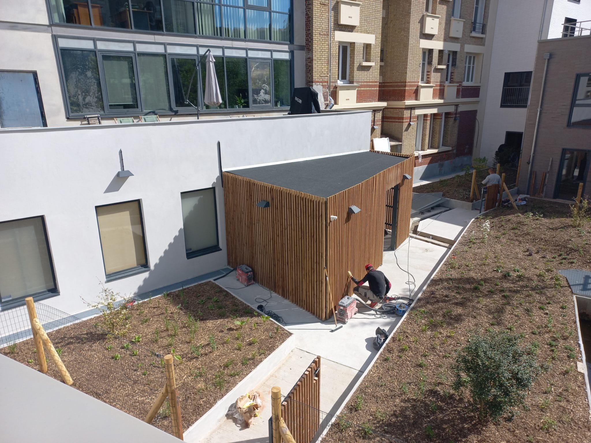 Rénovation de  3 immeubles d'habitation