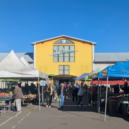 Rénovation de la halle du marché du canal couvert et aménagement de ses espaces extérieurs