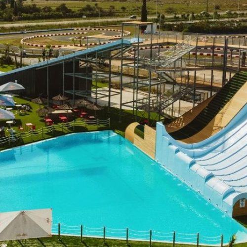 Water Jump du parc aquatique