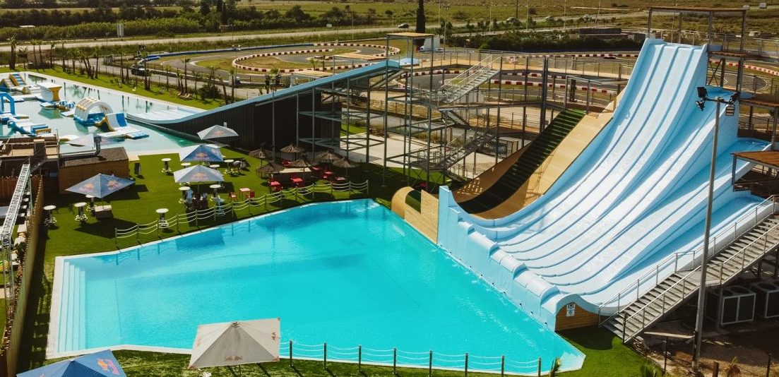 Water Jump du parc aquatique