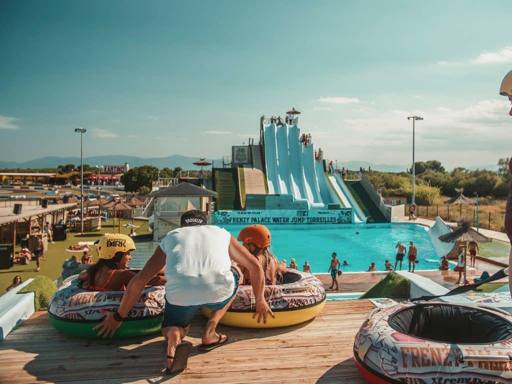 Water Jump du parc aquatique